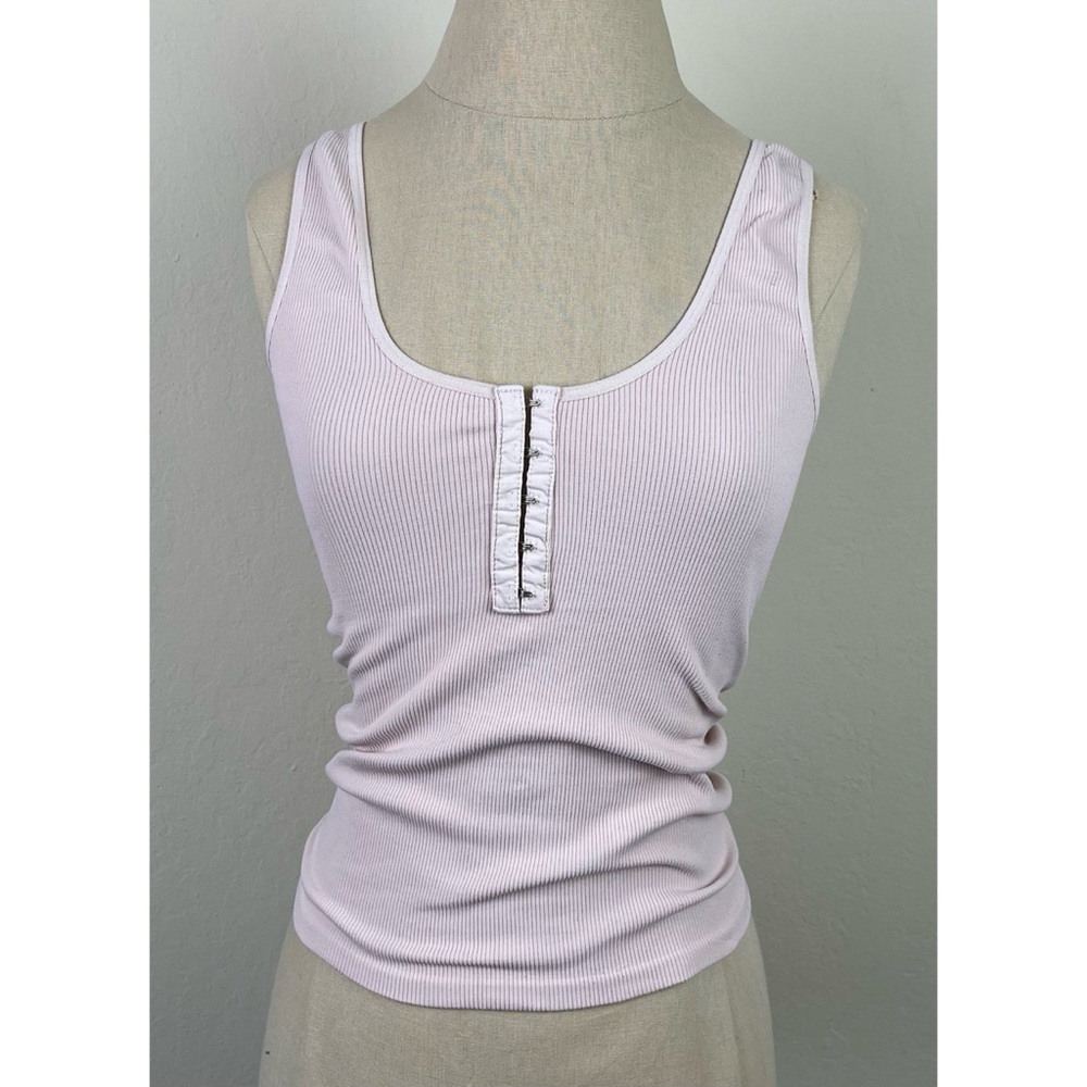 Intimately Free People Pink Clasp Detail Tanks (set of two)